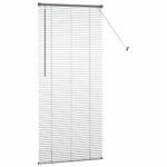 Casa si Gradina - Textile si covoare - Rulouri si jaluzele - Jaluzea pentru Fereastra Gri inchis 80 x 175 cm Aluminiu - Infinity.ro