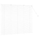 Casa si Gradina - Textile si covoare - Rulouri si jaluzele - Jaluzea pentru Fereastra cu perdele Altele Manual Alb 80 x 130 cm Aluminiu - Infinity.ro