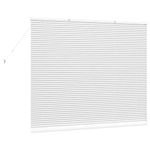 Casa si Gradina - Textile si covoare - Rulouri si jaluzele - Jaluzea pentru Fereastra cu perdele Altele Manual Alb 80 x 130 cm Aluminiu - Infinity.ro