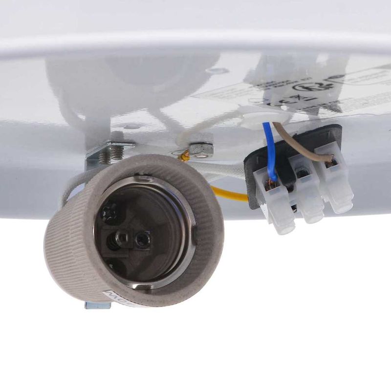 Casa si Gradina - Corpuri si surse de iluminat - Veioze si lampi - Lampi de veghe - Lustra cu abajur model stea, taupe, Ø 30 cm, tesatura, E27 - Infinity.ro