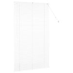 Casa si Gradina - Textile si covoare - Rulouri si jaluzele - Jaluzea pentru Fereastra cu perdele Altele Manual Alb 105 x 175 cm Aluminiu - Infinity.ro