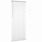 Casa si Gradina - Textile si covoare - Rulouri si jaluzele - Jaluzea pentru Fereastra Argintiu 90 x 220 cm Aluminiu - Infinity.ro