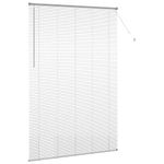 Casa si Gradina - Textile si covoare - Rulouri si jaluzele - Jaluzea pentru Fereastra Argintiu 80 x 130 cm Aluminiu - Infinity.ro