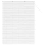 Casa si Gradina - Textile si covoare - Rulouri si jaluzele - Jaluzea pentru Fereastra cu perdele Altele Manual Alb 135 x 175 cm Aluminiu - Infinity.ro