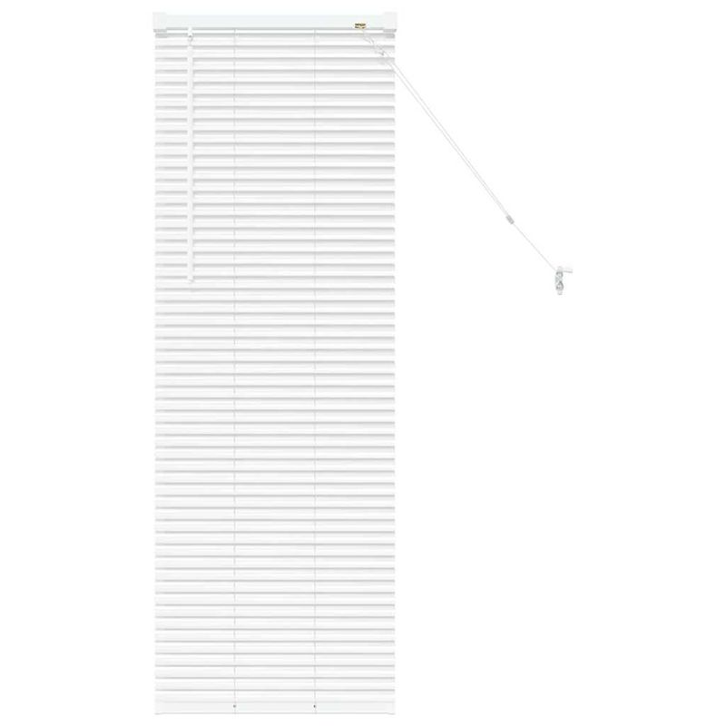 Casa si Gradina - Textile si covoare - Rulouri si jaluzele - Jaluzea pentru Fereastra cu perdele Altele Manual Alb 80 x 130 cm Aluminiu - Infinity.ro