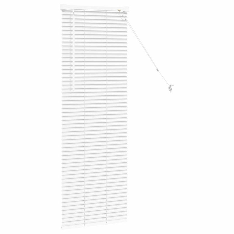 Casa si Gradina - Textile si covoare - Rulouri si jaluzele - Jaluzea pentru Fereastra cu perdele Altele Manual Alb 80 x 130 cm Aluminiu - Infinity.ro