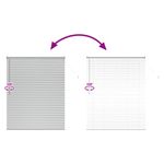 Casa si Gradina - Textile si covoare - Rulouri si jaluzele - Jaluzea pentru Fereastra Argintiu 80 x 130 cm Aluminiu - Infinity.ro