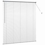 Casa si Gradina - Textile si covoare - Rulouri si jaluzele - Jaluzea pentru Fereastra Gri inchis 160 x 175 cm Aluminiu - Infinity.ro