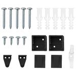 Casa si Gradina - Textile si covoare - Rulouri si jaluzele - Jaluzea pentru Fereastra cu perdele Altele Manual Negru 80 x 130 cm Aluminiu - Infinity.ro