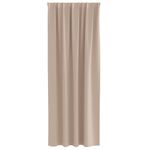 Casa si Gradina - Textile si covoare - Perdele si draperii - Perdele - Perdele cu perdele 2 pcs Gri taupe 245 x 140 cm Poliester - Infinity.ro