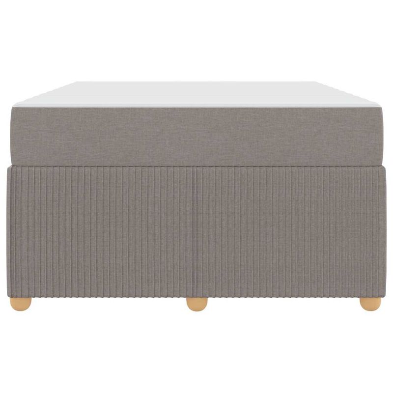 Casa si Gradina - Mobilier - Paturi si accesorii - Paturi - Cadru de pat Altele Gri taupe 120 x 190 cm tesatura - Infinity.ro