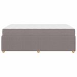 Casa si Gradina - Mobilier - Paturi si accesorii - Paturi - Cadru de pat Altele Gri taupe 120 x 190 cm tesatura - Infinity.ro