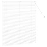 Casa si Gradina - Textile si covoare - Rulouri si jaluzele - Jaluzea pentru Fereastra cu perdele Altele Manual Alb 80 x 130 cm Aluminiu - Infinity.ro