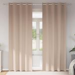 Casa si Gradina - Textile si covoare - Perdele si draperii - Perdele - Perdele cu perdele 2 pcs Gri taupe 245 x 140 cm Poliester - Infinity.ro