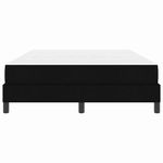 Casa si Gradina - Mobilier - Paturi si accesorii - Paturi - Pat cu arcuri Altele Negru 140 x 200 cm tesatura - Infinity.ro