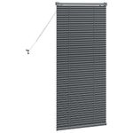 Casa si Gradina - Textile si covoare - Rulouri si jaluzele - Jaluzea pentru Fereastra Gri inchis 60 x 130 cm Aluminiu - Infinity.ro