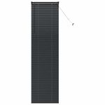 Casa si Gradina - Textile si covoare - Rulouri si jaluzele - Jaluzea pentru Fereastra cu perdele Altele Manual Negru 80 x 130 cm Aluminiu - Infinity.ro