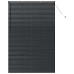 Casa si Gradina - Textile si covoare - Rulouri si jaluzele - Jaluzea pentru Fereastra cu perdele Altele Manual Negru 80 x 130 cm Aluminiu - Infinity.ro