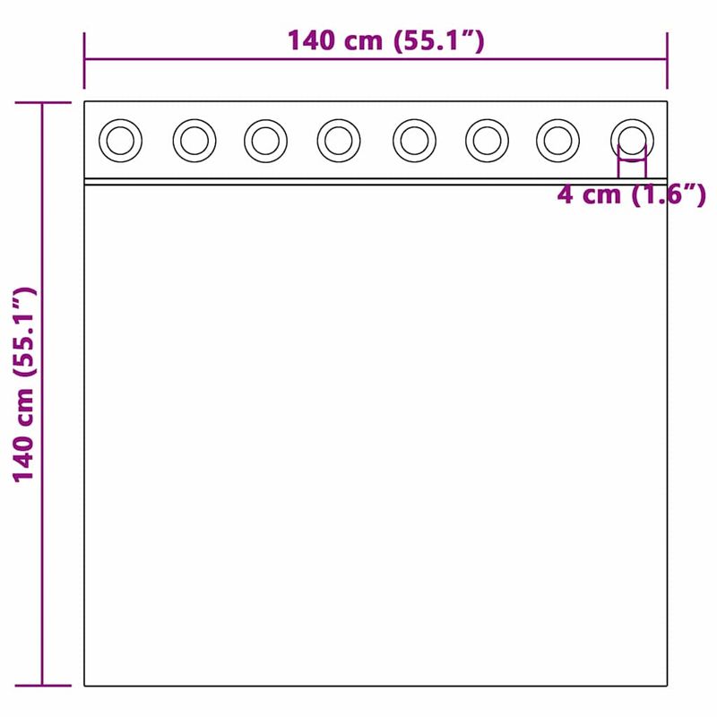 Casa si Gradina - Textile si covoare - Perdele si draperii - Perdele - Perdele cu perdele 2 pcs Gri taupe 140 x 140 cm Poliester - Infinity.ro