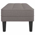 Casa si Gradina - Mobilier - Canapele si coltare - Banchete - Banca, taupe, 113x57x39 cm, textil - Infinity.ro