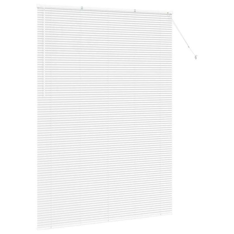 Casa si Gradina - Textile si covoare - Rulouri si jaluzele - Jaluzea pentru Fereastra cu perdele Altele Manual Alb 155 x 220 cm Aluminiu - Infinity.ro