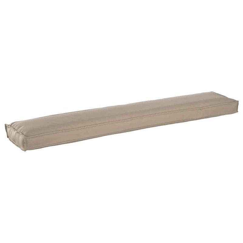Casa si Gradina - Textile si covoare - Perne si pilote - Perne decorative - Perne pentru banca 2 pcs Gri taupe 200x40x8 cm Fabrica Oxford - Infinity.ro