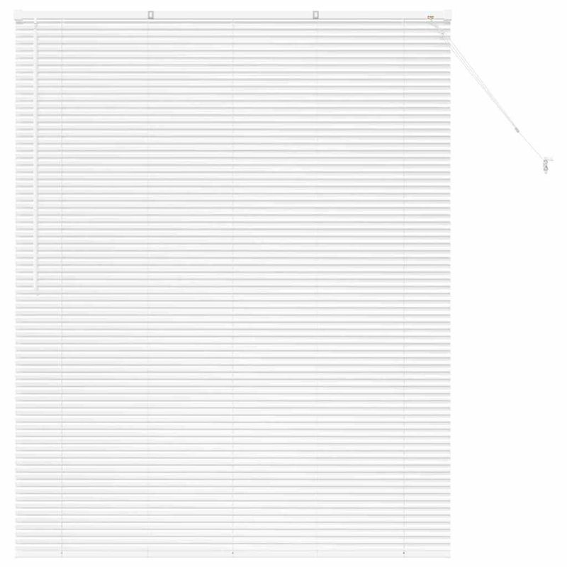 Casa si Gradina - Textile si covoare - Rulouri si jaluzele - Jaluzea pentru Fereastra cu perdele Altele Manual Alb 140 x 175 cm Aluminiu - Infinity.ro