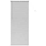 Casa si Gradina - Textile si covoare - Rulouri si jaluzele - Jaluzea pentru Fereastra Argintiu 80 x 130 cm Aluminiu - Infinity.ro