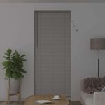 Casa si Gradina - Textile si covoare - Rulouri si jaluzele - Jaluzea pentru Fereastra Argintiu 80 x 130 cm Aluminiu - Infinity.ro
