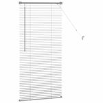 Casa si Gradina - Textile si covoare - Rulouri si jaluzele - Jaluzea pentru Fereastra Argintiu 80 x 130 cm Aluminiu - Infinity.ro