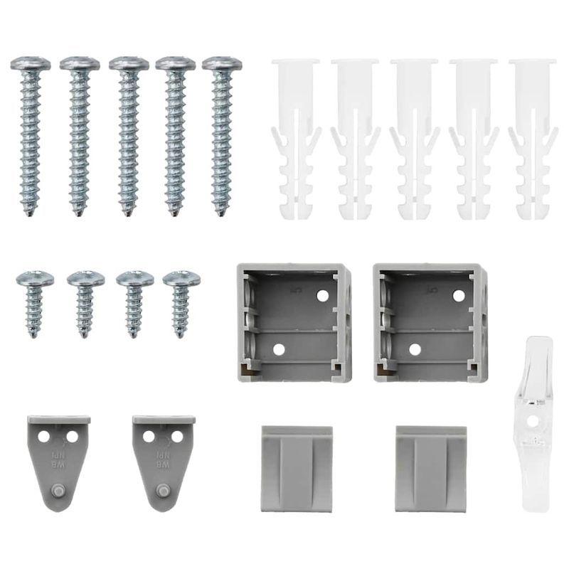 Casa si Gradina - Textile si covoare - Rulouri si jaluzele - Jaluzea pentru Fereastra Argintiu 80 x 130 cm Aluminiu - Infinity.ro