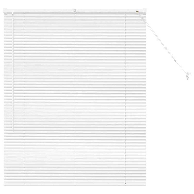 Casa si Gradina - Textile si covoare - Rulouri si jaluzele - Jaluzea pentru Fereastra cu perdele Altele Manual Alb 100 x 130 cm Aluminiu - Infinity.ro