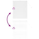 Casa si Gradina - Textile si covoare - Rulouri si jaluzele - Jaluzea pentru Fereastra cu perdele Altele Manual Alb 100 x 130 cm Aluminiu - Infinity.ro