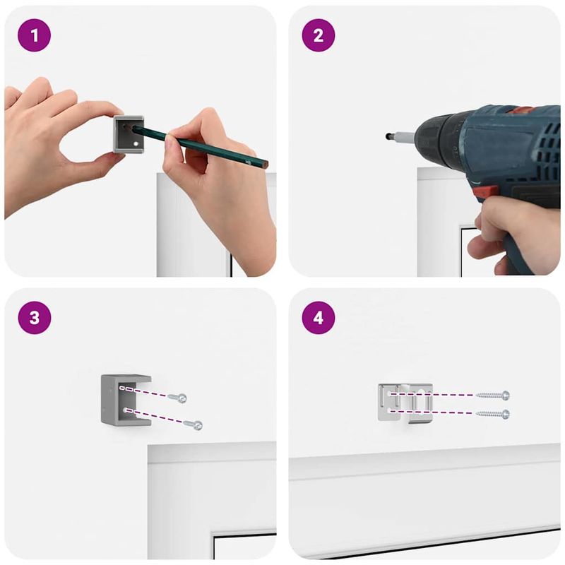 Casa si Gradina - Textile si covoare - Rulouri si jaluzele - Jaluzea pentru Fereastra cu perdele Altele Manual Alb 100 x 130 cm Aluminiu - Infinity.ro