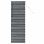 Casa si Gradina - Textile si covoare - Rulouri si jaluzele - Jaluzea pentru Fereastra Gri inchis 80 x 130 cm Aluminiu - Infinity.ro