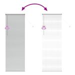 Casa si Gradina - Textile si covoare - Rulouri si jaluzele - Jaluzea pentru Fereastra Argintiu 80 x 130 cm Aluminiu - Infinity.ro