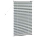 Casa si Gradina - Textile si covoare - Rulouri si jaluzele - Jaluzea pentru Fereastra Argintiu 80 x 130 cm Aluminiu - Infinity.ro
