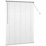 Casa si Gradina - Textile si covoare - Rulouri si jaluzele - Jaluzea pentru Fereastra Gri inchis 125 x 175 cm Aluminiu - Infinity.ro