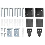 Casa si Gradina - Textile si covoare - Rulouri si jaluzele - Jaluzea pentru Fereastra Gri inchis 125 x 175 cm Aluminiu - Infinity.ro