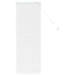 Casa si Gradina - Textile si covoare - Rulouri si jaluzele - Jaluzea pentru Fereastra cu perdele Altele Manual Alb 80 x 130 cm Aluminiu - Infinity.ro