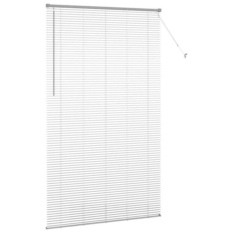 Casa si Gradina - Textile si covoare - Rulouri si jaluzele - Jaluzea pentru Fereastra Argintiu 135 x 220 cm Aluminiu - Infinity.ro