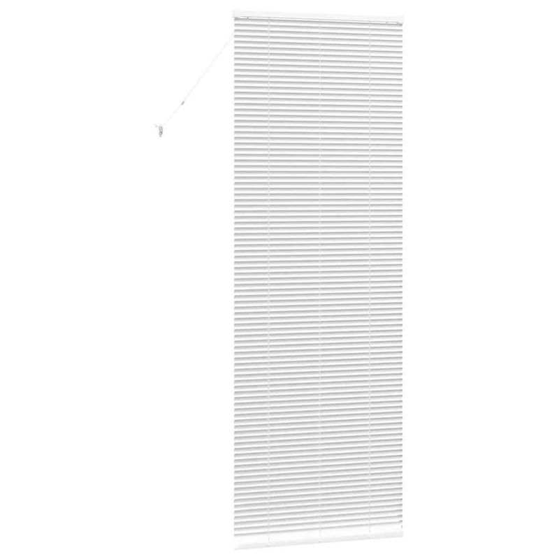 Casa si Gradina - Textile si covoare - Rulouri si jaluzele - Jaluzea pentru Fereastra cu perdele Altele Manual Alb 80 x 220 cm Aluminiu - Infinity.ro