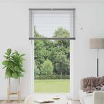 Casa si Gradina - Textile si covoare - Rulouri si jaluzele - Jaluzea pentru Fereastra Argintiu 80 x 130 cm Aluminiu - Infinity.ro