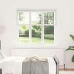 Casa si Gradina - Textile si covoare - Rulouri si jaluzele - Jaluzea pentru Fereastra cu perdele Altele Manual Alb 80 x 130 cm Aluminiu - Infinity.ro