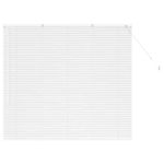 Casa si Gradina - Textile si covoare - Rulouri si jaluzele - Jaluzea pentru Fereastra cu perdele Altele Manual Alb 80 x 130 cm Aluminiu - Infinity.ro