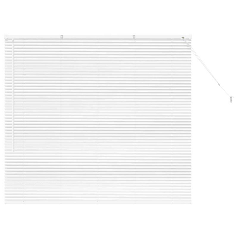 Casa si Gradina - Textile si covoare - Rulouri si jaluzele - Jaluzea pentru Fereastra cu perdele Altele Manual Alb 80 x 130 cm Aluminiu - Infinity.ro