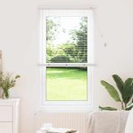 Casa si Gradina - Textile si covoare - Rulouri si jaluzele - Jaluzea pentru Fereastra cu perdele Altele Manual Alb 80 x 130 cm Aluminiu - Infinity.ro