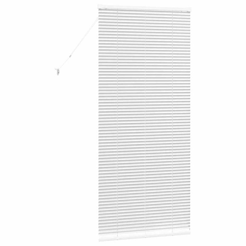 Casa si Gradina - Textile si covoare - Rulouri si jaluzele - Jaluzea pentru Fereastra cu perdele Altele Manual Alb 80 x 130 cm Aluminiu - Infinity.ro