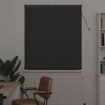 Casa si Gradina - Textile si covoare - Rulouri si jaluzele - Jaluzea pentru Fereastra Gri inchis 120 x 175 cm Aluminiu - Infinity.ro