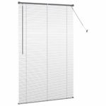 Casa si Gradina - Textile si covoare - Rulouri si jaluzele - Jaluzea pentru Fereastra Gri inchis 120 x 175 cm Aluminiu - Infinity.ro